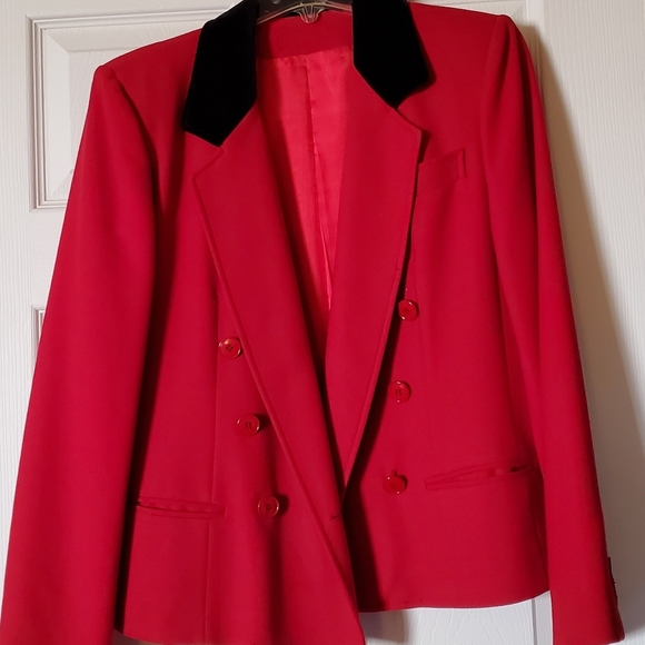 Vintage Wool Blazer - Picture 2 of 5